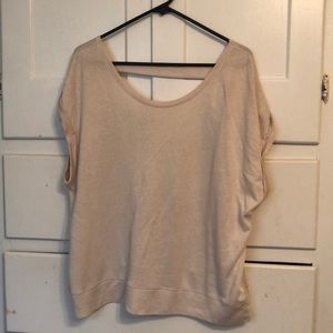 Open back T shirt